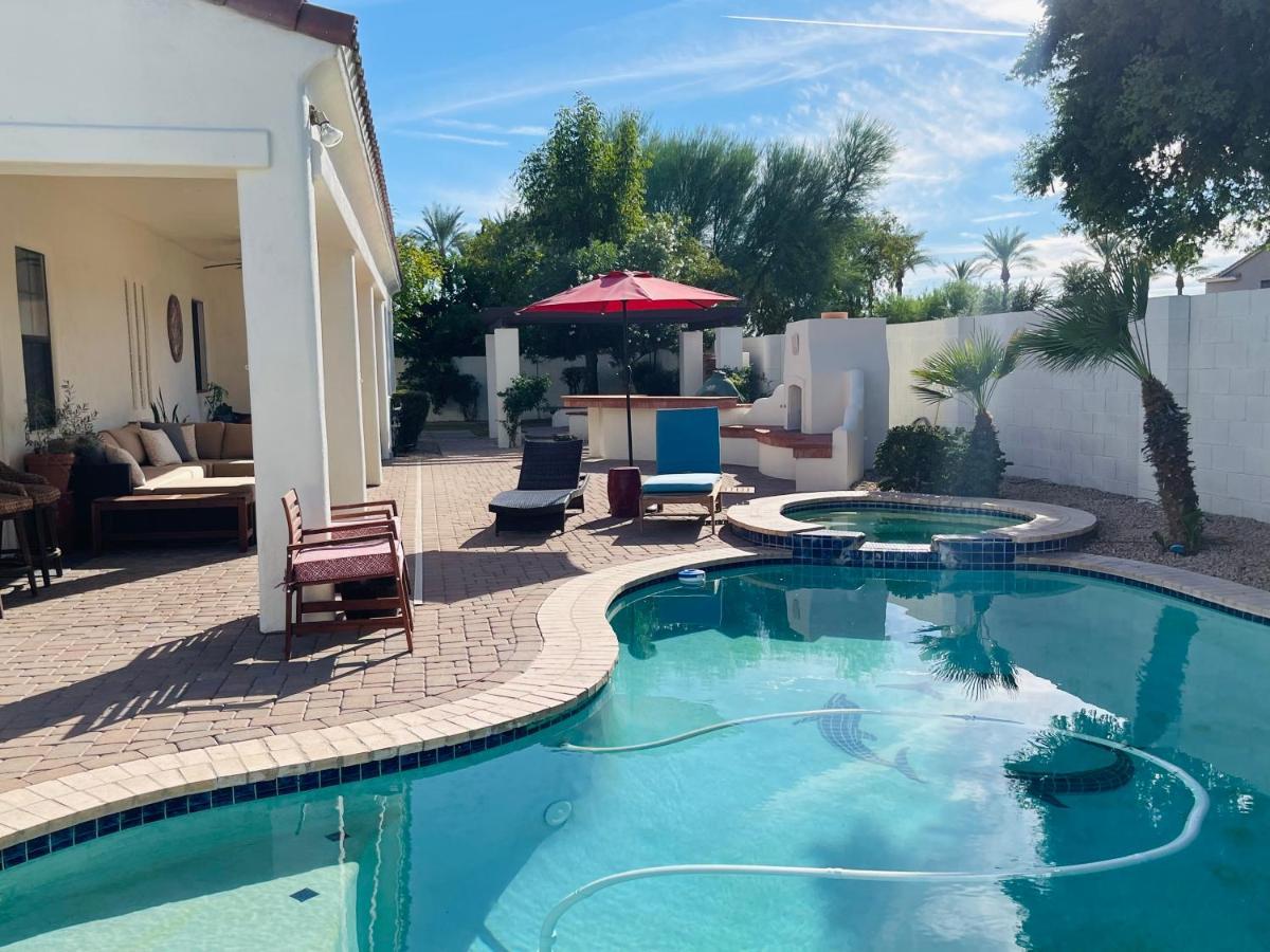 Beautiful Private Casita/Guesthouse W/ Kitchen, Access To Pool/Spa Goodyear Exteriör bild